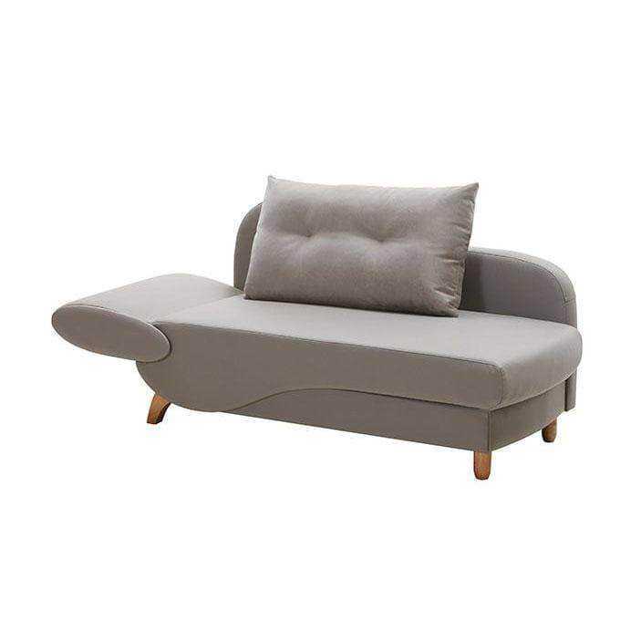 Uno Grey Fabric Storage Sofa Bed Singapore