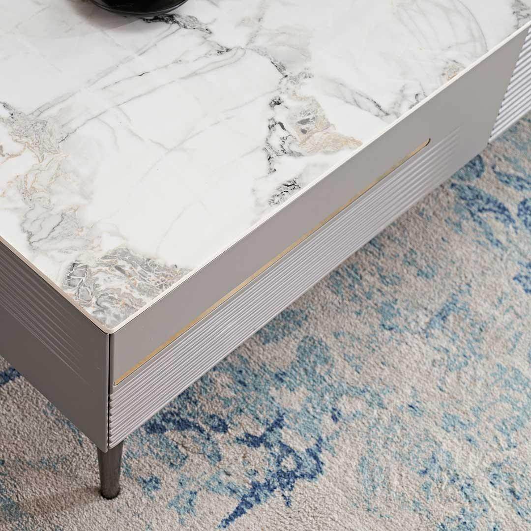 Valeria Polished Sintered Stone Coffee Table Singapore