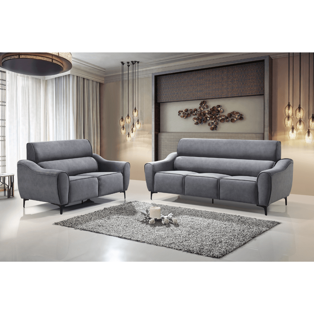 Valiant Grey Fabric Sofa (Pet Friendly Fabric) Singapore