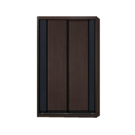 Valkyrie Modular Wardrobe (Dark Oak with Black Glass) Singapore