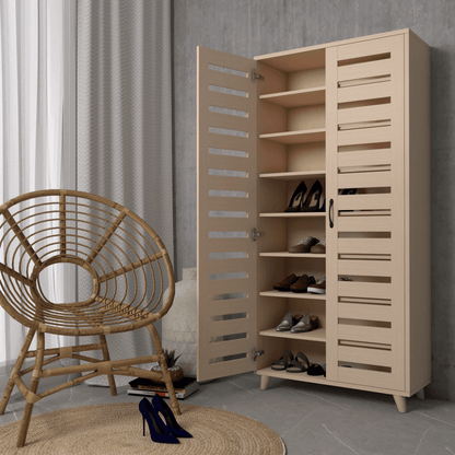 Vega Tall Shoe Cabinet Singapore