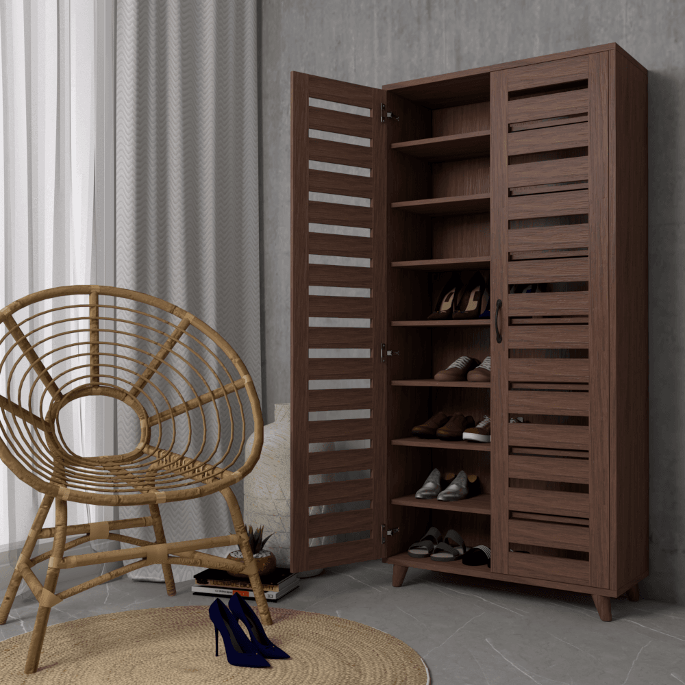 Vega Tall Shoe Cabinet Singapore