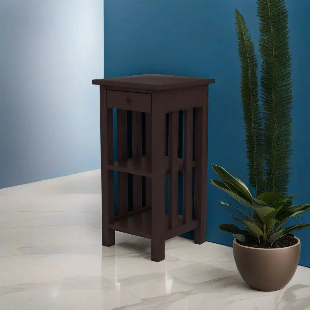 Walt II Wooden Side Table Singapore