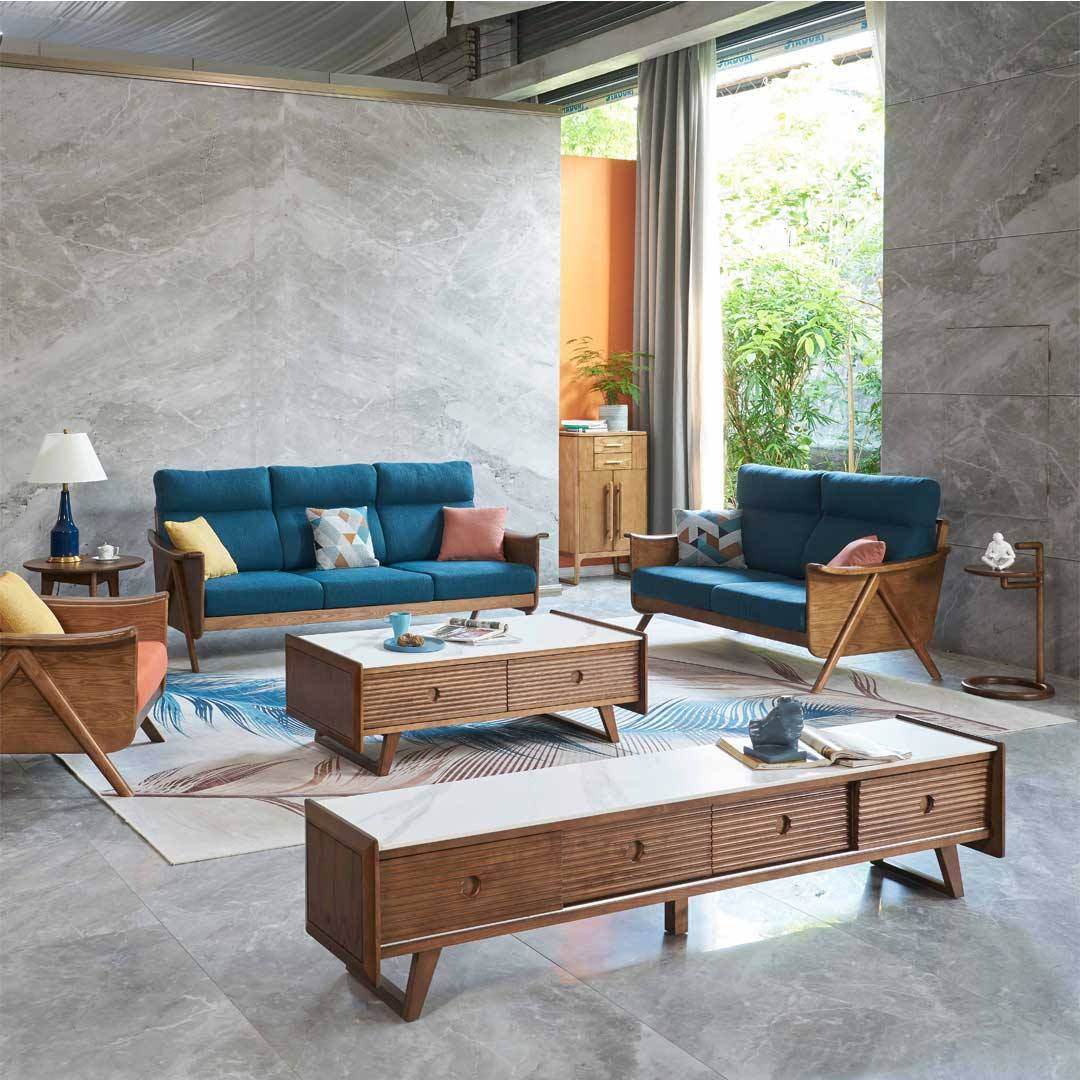 Walter Ash Wood Sofa Singapore