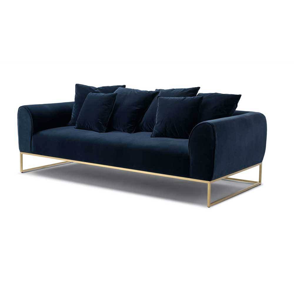 Weslin Velvet Fabric Sofa Singapore