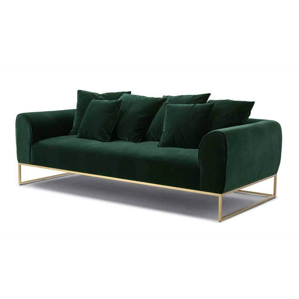 Weslin Velvet Fabric Sofa Singapore