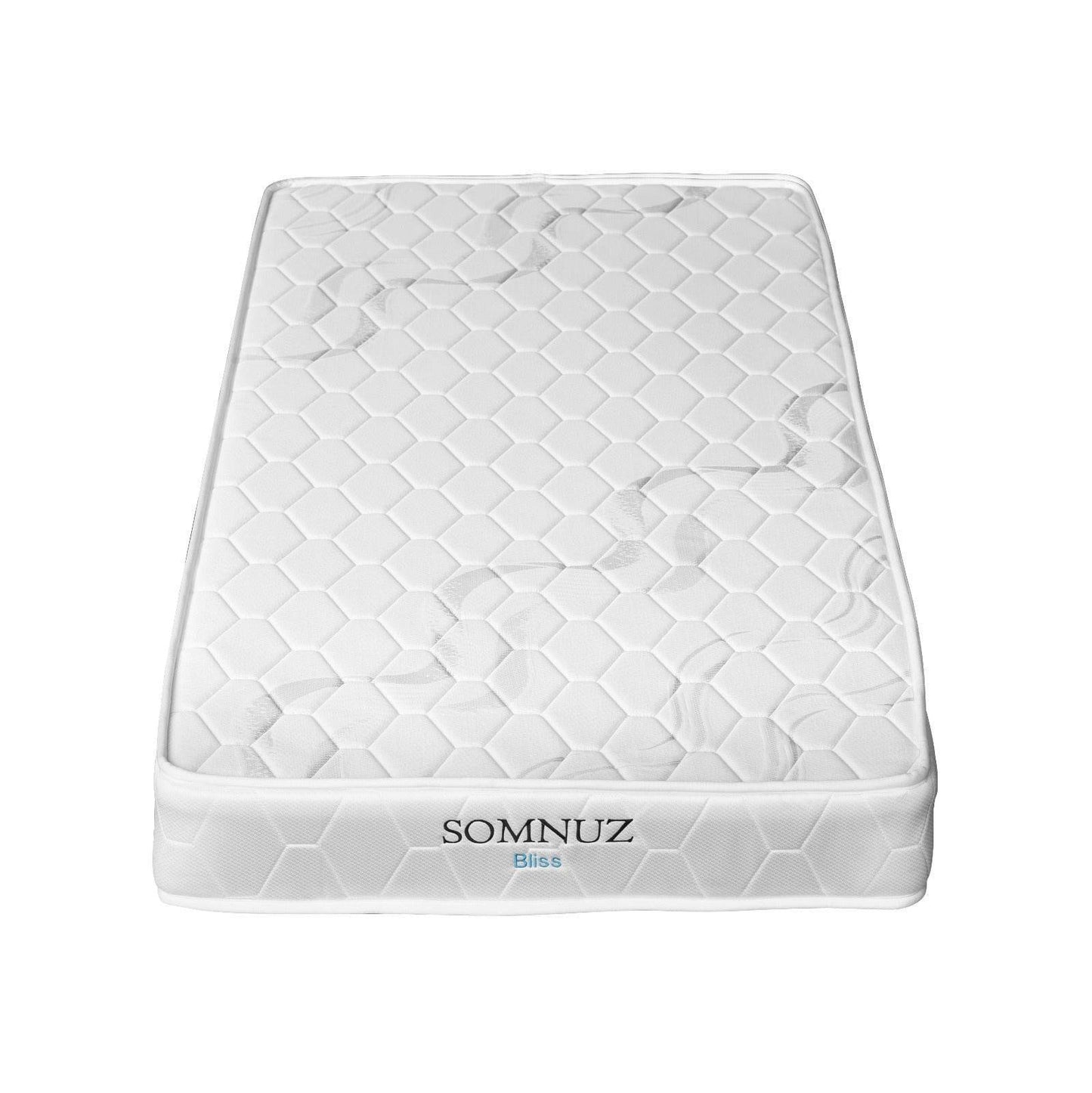 Zander 3 in 1 Faux Leather Pull Out Bed + Somnuz™ Bliss Spring Mattress Bed Set Singapore