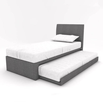 Zander Fabric 3 in 1 Pull Out Bed (Water Repellent) + Somnuz™ 5 inch Foam Mattress Bed Set Singapore