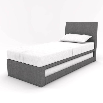 Zander Fabric 3 in 1 Pull Out Bed (Water Repellent) + Somnuz™ Bliss Spring Mattress Bed Set Singapore